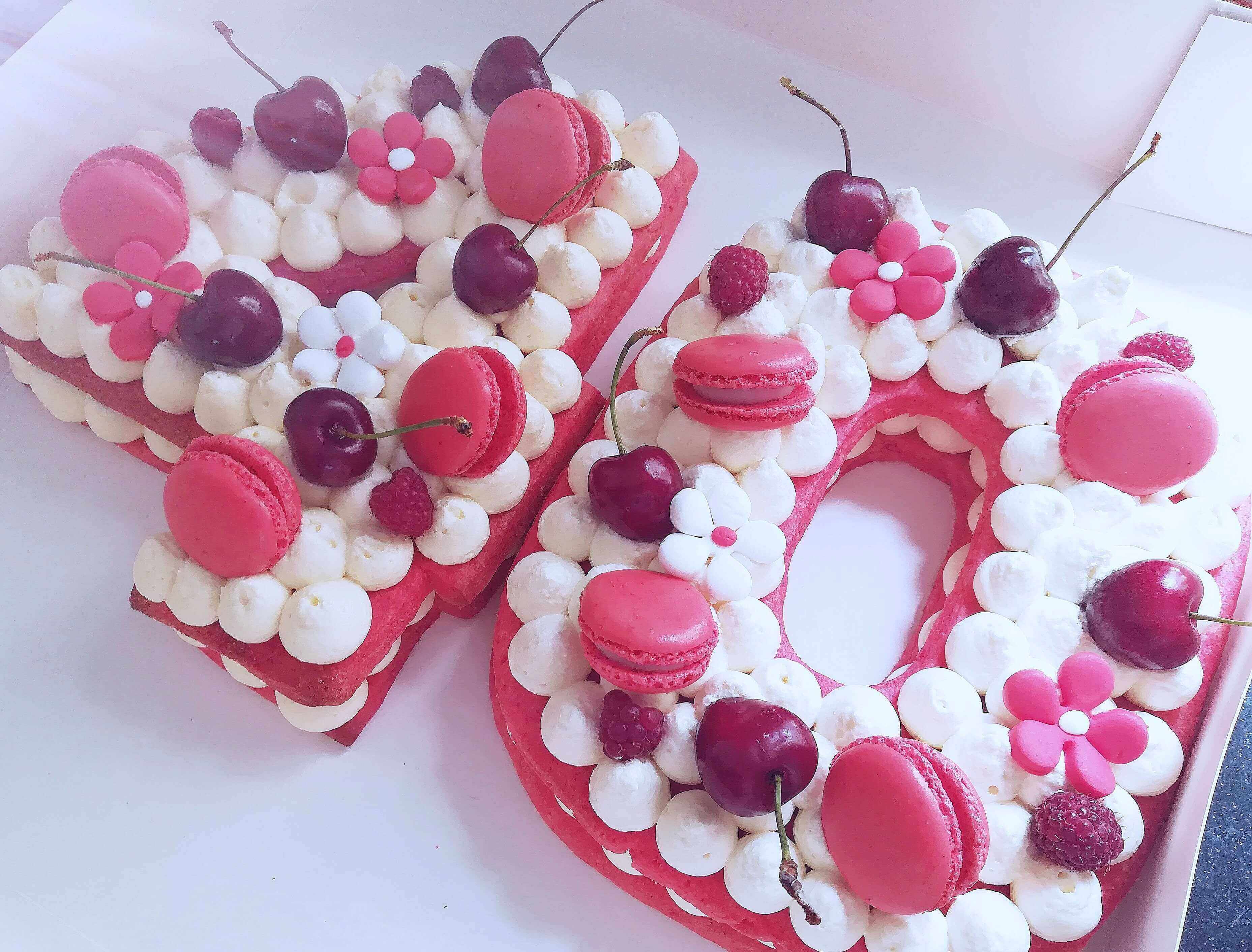 Gâteau Chiffres 40