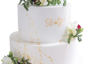 Wedding Cake Blanc Or