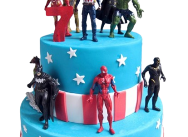 Gâteau Super-héros Avengers