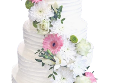 Wedding Cake Cascade de Fleurs