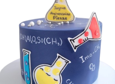 Gâteau Chimie