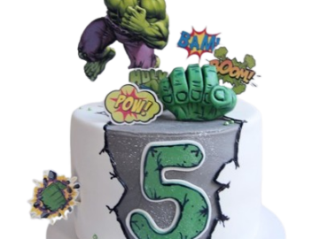 Gâteau Hulk