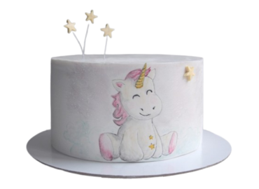 Gâteau Bébé Licorne