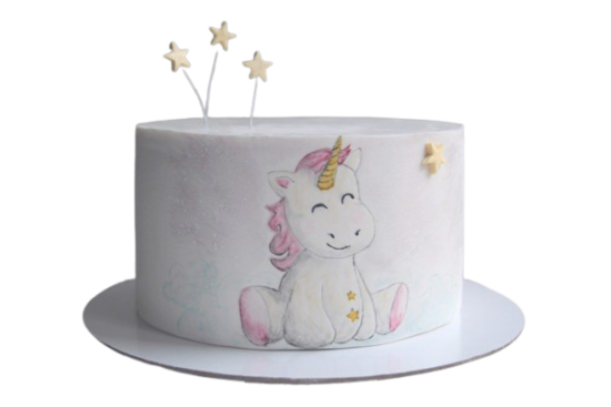 Gâteau Bébé Licorne
