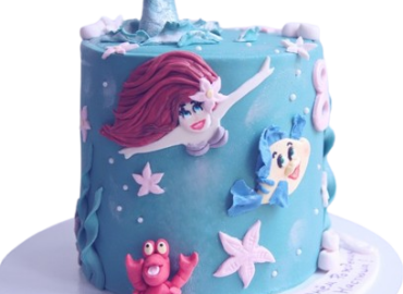 Gâteau Petite Sirène