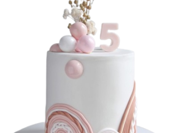 Gâteau Arc-en-ciel Boho