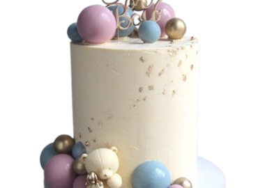 Gender Reveal Cake