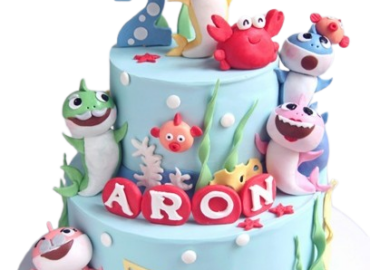 Gâteau Baby Shark