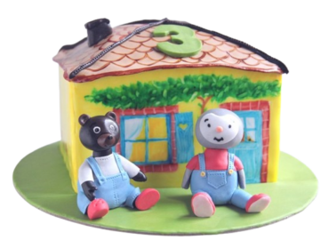 Gâteau Maison Petit Ours Brun ou Choupi
