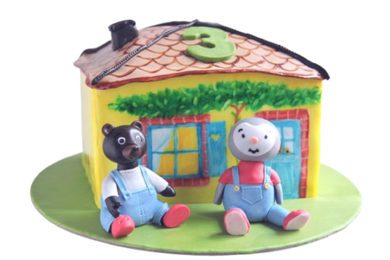 Gâteau Maison Petit Ours Brun ou Choupi