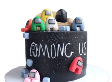 Gâteau Among Us